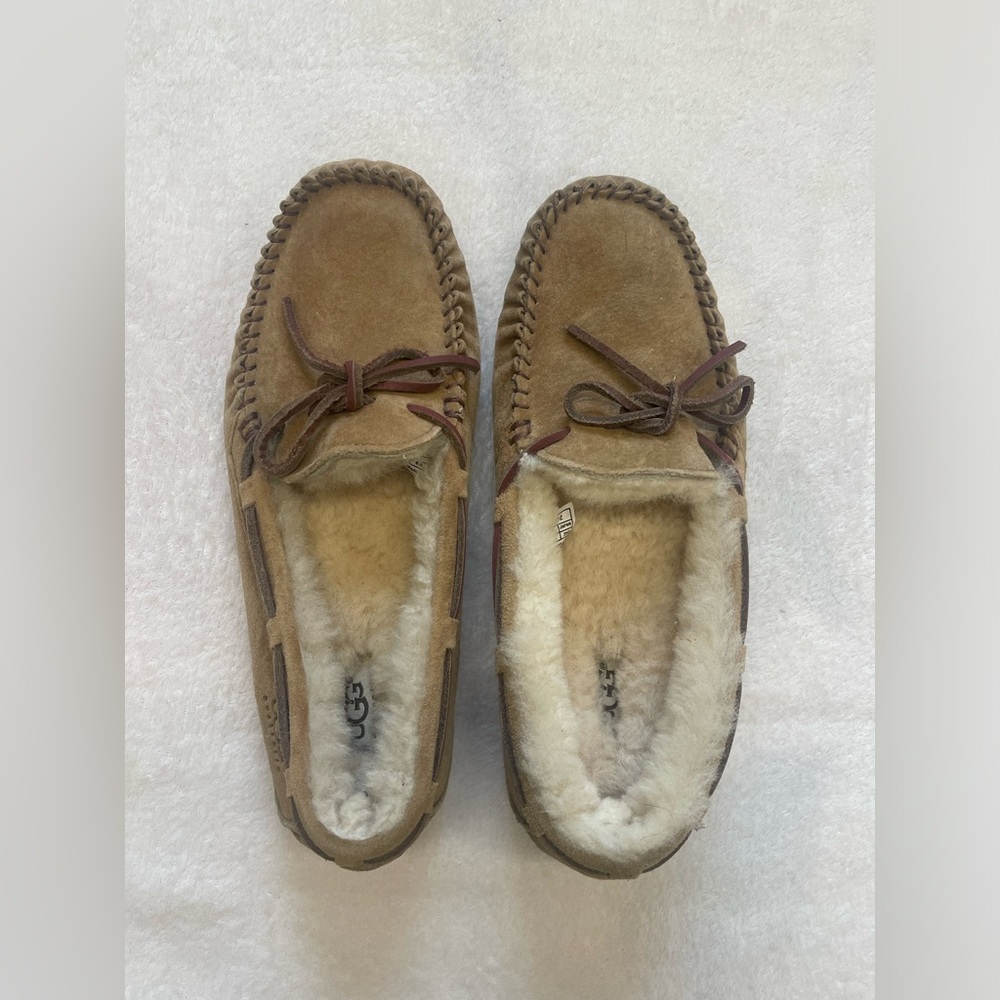 UGG Tan Moccasins